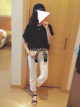 dafmay＊ゆるOLさん（レディース・158cm）の夏コーディネート