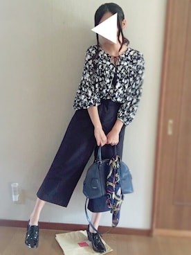 「grove（グローブ）のアイテム（その他シューズ）」を使った、dafmay＊ゆるOLさん（レディース・158cm）の秋コーディネート