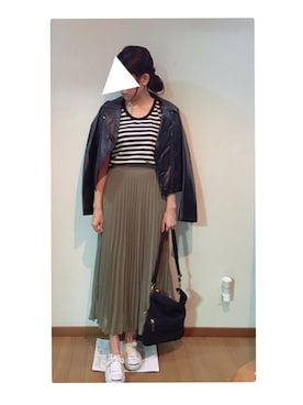 「ace.（エース）のアイテム」を使った、dafmay＊ゆるOLさん（レディース・158cm）の秋コーディネート