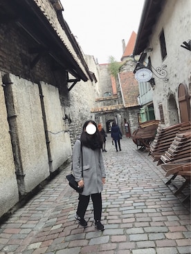 「ace.（エース）のアイテム」を使った、dafmay＊ゆるOLさん（レディース・158cm）の秋コーディネート