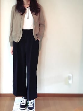 dafmay＊ゆるOLさん（レディース・158cm）の秋コーディネート