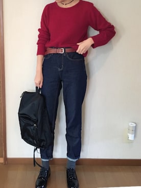 dafmay＊ゆるOLさん（レディース・158cm）の秋コーディネート