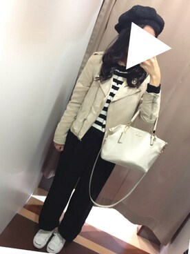 「CONVERSE（コンバース）のCONVERSE コンバース ジャック パーセル / JACK PURCEL（スニーカー）」を使った、dafmay＊ゆるOLさん（レディース・158cm）の秋コーディネート