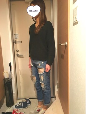 くぅぅぅーさん(レディース・166cm)の冬コーディネート