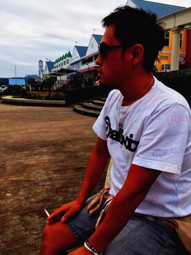 「RealBvoice（リアルビーヴォイス）のアイテム」を使った、たぁーさん（メンズ・174cm）の秋コーディネート