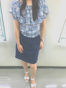 ほっしーさん（レディース・165cm）の夏コーディネート