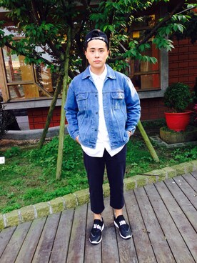 「hat」｜dandyさん（メンズ・175cm）の春コーディネート