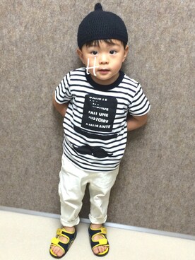 hfさん（キッズ・90cm）の夏コーディネート