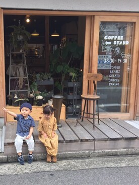 hfさん（キッズ・90cm）の秋コーディネート