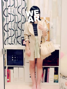 「アイテム（パンプス）」を使った、MIUさん（レディース・154cm・10代）の春コーディネート