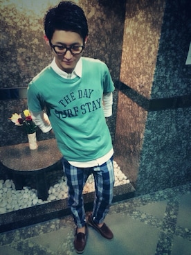 TOSHINARIさんのコーディネート