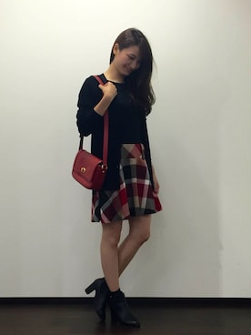 「＃ワンピース」｜MASUMIさん（レディース・165cm）の秋コーディネート