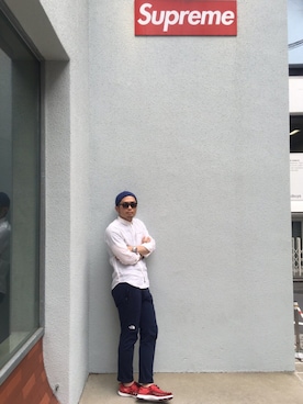 タケウチ☆ボンバイエさん（メンズ・173cm）の夏コーディネート