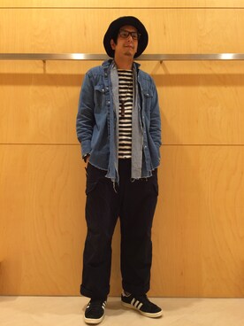 「HAVERSACK」｜Yo.さん（メンズ・175cm）の冬コーディネート