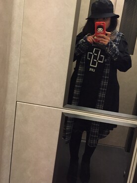 「HASSE」｜多分、夜風。さん（レディース・151cm）の冬コーディネート