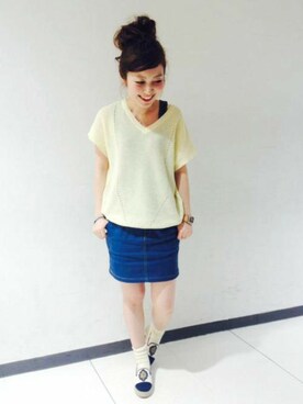 もっちさん（レディース・158cm）の春コーディネート