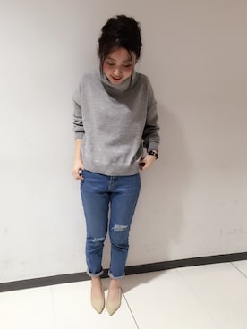 もっちさん(レディース・158cm)の冬コーディネート