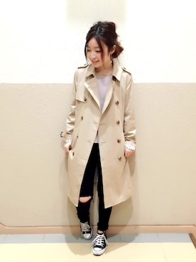 もっちさん(レディース・158cm)の春コーディネート