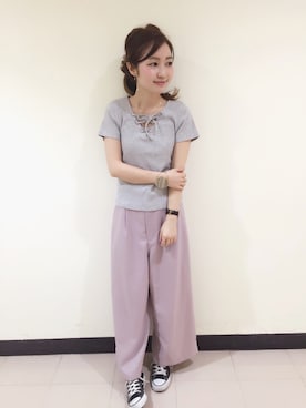 もっちさん(レディース・158cm)の春コーディネート