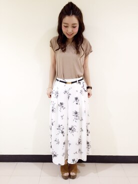 もっちさん（レディース・158cm）の夏コーディネート