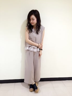 もっちさん（レディース・158cm）の夏コーディネート