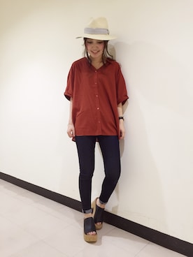 もっちさん（レディース・158cm）の夏コーディネート