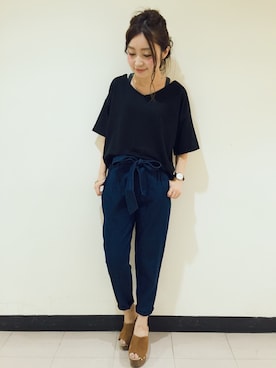 もっちさん（レディース・158cm）の夏コーディネート