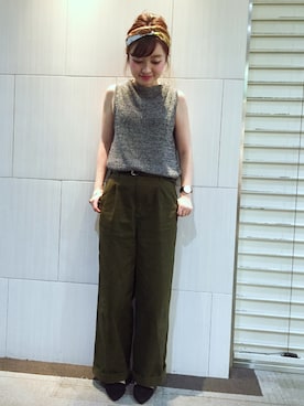 もっちさん（レディース・158cm）の夏コーディネート