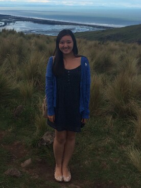 「Abercrombie&Fitch（アバークロンビーアンドフィッチ）のアイテム（その他アウター）」を使った、Zoeさん（レディース・155cm）の夏コーディネート