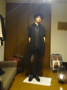 「SRIVER」｜「アイテム（帽子）」を使った、だいちさん（メンズ・171cm）の夏コーディネート