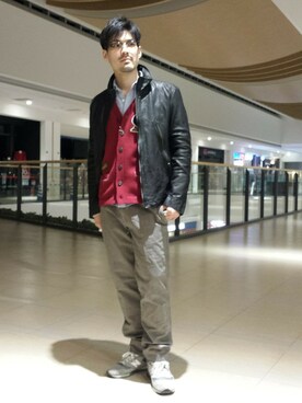 hirokiさん（メンズ・174cm）の冬コーディネート