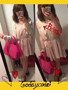 「透け」｜Kashiyoさん（レディース・152cm）の春コーディネート