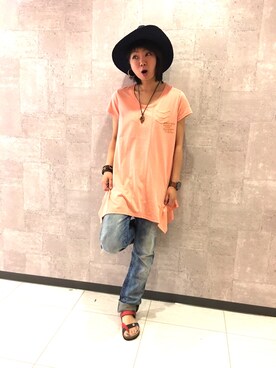 Risaさん（レディース・163cm）の春コーディネート