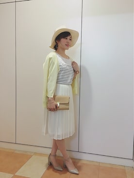 「ASZAKKA（アザッカ）のアイテム（バッグ）」を使った、さこさこぱんださん（レディース・158cm）の春コーディネート