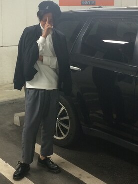 あつしさん（メンズ・172cm）の秋コーディネート