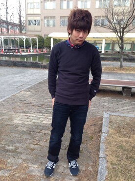 keisukeさん（メンズ・177cm）の冬コーディネート