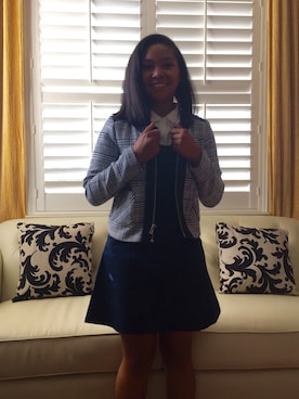 「BCBGeneration（ビーシービージェネレーション）のアイテム」を使った、Carynさん（レディース・160cm）の秋コーディネート