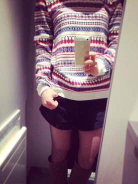 marikoさん(レディース・158cm)の冬コーディネート