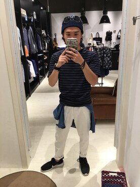 なべ☆ちゃんさん（メンズ・165cm）の夏コーディネート