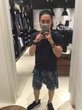 なべ☆ちゃんさん（メンズ・165cm）の夏コーディネート