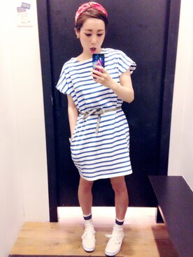 kanaさん（レディース・155cm）の夏コーディネート