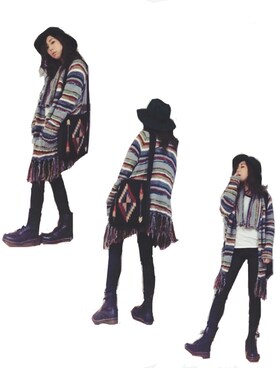 kanaさん（レディース・156cm）の冬コーディネート