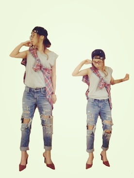 kanaさん（レディース・156cm）の夏コーディネート