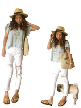 kanaさん(レディース・156cm)の夏コーディネート