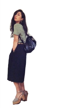 kanaさん（レディース・156cm）の夏コーディネート