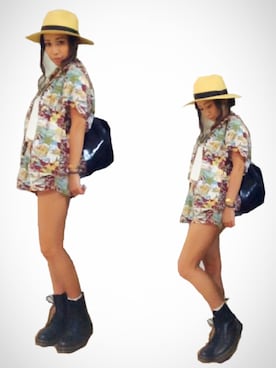 kanaさん（レディース・156cm）の夏コーディネート