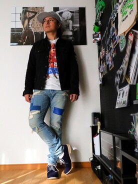 K-37さん（メンズ・170cm）の冬コーディネート