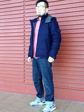 「McGREGOR CLASSIC（マックレガークラシック）のアイテム（ジャケット/アウター）」を使った、Yutaさん（メンズ・168cm）の冬コーディネート