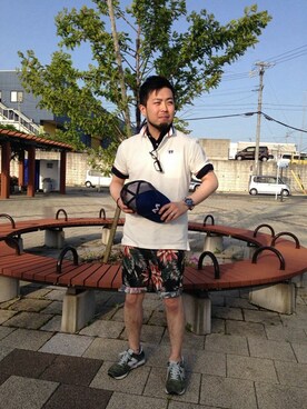 「McGREGOR CLASSIC（マックレガークラシック）のアイテム（帽子）」を使った、Yutaさん（メンズ・168cm）の春コーディネート