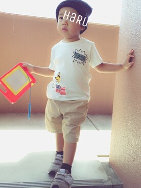 HHさん（キッズ・90cm）の秋コーディネート